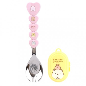 Sumikko Gurashi - Spoon with Cover (Pink)