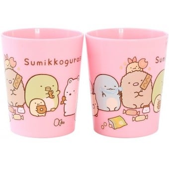 Sumikko Gurashi - Plastic Cups (pack of 2) - Pink