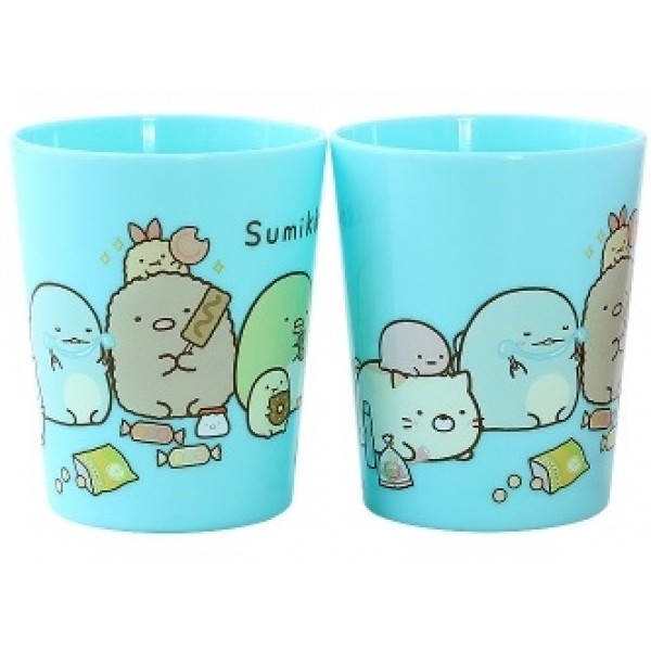 Sumikko Gurashi - Plastic Cups (pack of 2) - Light Blue - San-X - BabyOnline HK
