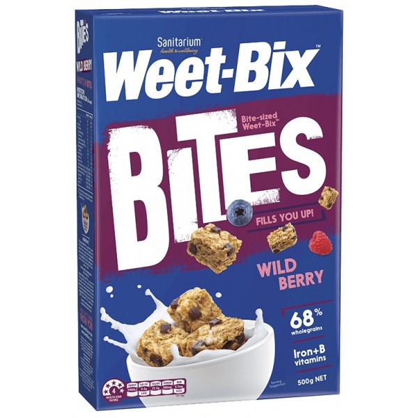 Weet-Bix Bites (Wild Berry) 500g - Sanitarium - BabyOnline HK