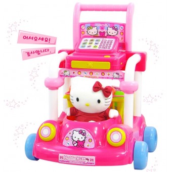 Hello Kitty - 購物車連收銀機
