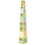 Eco-Blocks - Stacking Tower & Book - Nature - Sassi Junior - BabyOnline HK