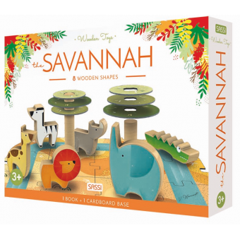 Sassi Junior Wooden Toys - Savannah