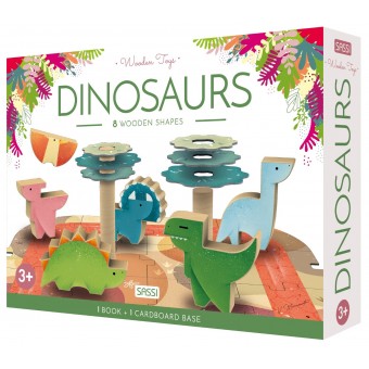 Sassi Junior Wooden Toys - Dinosaurs