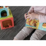 Eco-Blocks - Stacking Tower & Book - Animals of the Forest - Sassi Junior - BabyOnline HK