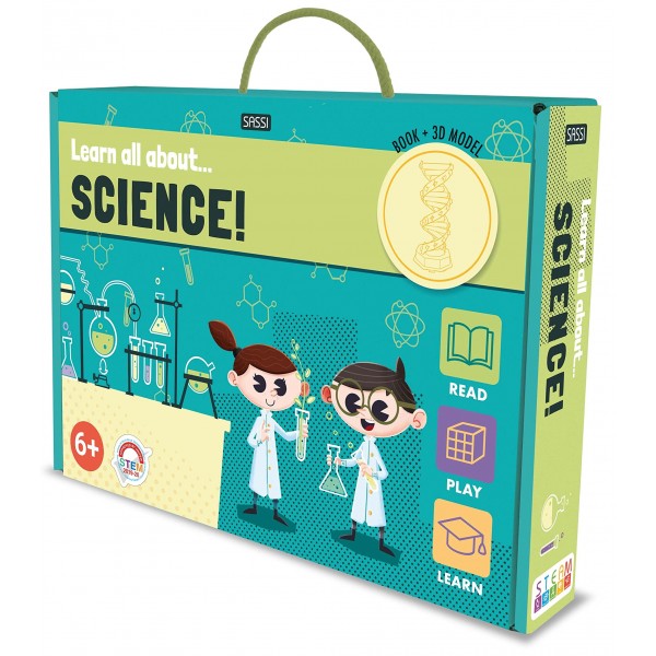 Book + 3D Model - Learn All About ... Science! - Sassi Junior