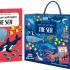 Shaped Puzzle + Book - Travel, Learn and Explore - The Sea