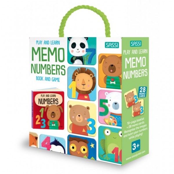 Play and Learn - Toy and Game - Memo Numbers - Sassi Junior