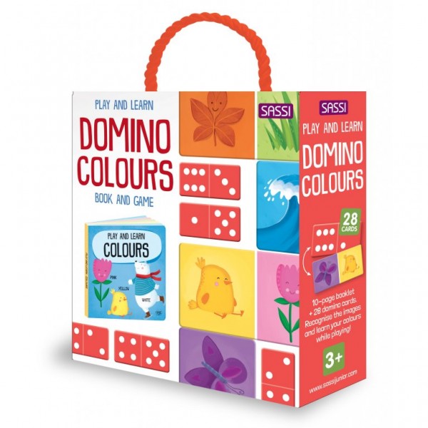 Play and Learn - Toy and Game - Domino Colours - Sassi Junior
