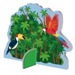 Shaped Puzzle + Book - Travel, Learn and Explore - Wonders of Nature - Sassi Junior - BabyOnline HK