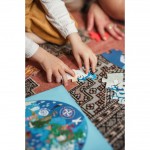 Shaped Puzzle + Book - Travel, Learn and Explore - Monuments of the World - Sassi Junior - BabyOnline HK