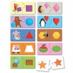 Book + Puzzle - Shapes - Sassi Junior - BabyOnline HK