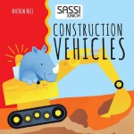 Book + Puzzle - Construction Vehicles Shapes - Sassi Junior - BabyOnline HK
