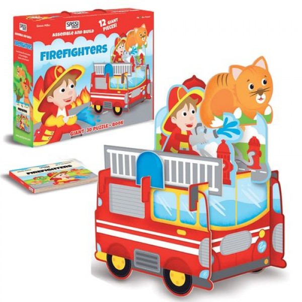 Assemble and Build - Firefighters - Sassi Junior - BabyOnline HK