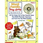 Word Family Sing-Along Flip Chart & CD - Scholastic - BabyOnline HK