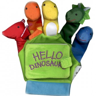 Hand-Puppet Board Books - Hello, Dinosaurs!