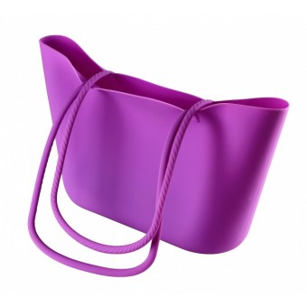 Foldable Beach Bag - Purple