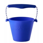 Foldable Bucket - Neon Blue - Scrunch - BabyOnline HK