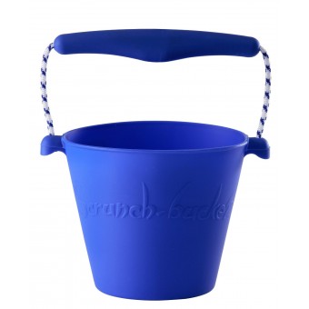 硅膠小水桶 - 螢光藍色