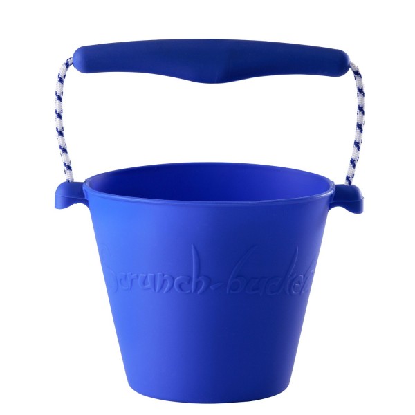 Foldable Bucket - Neon Blue - Scrunch - BabyOnline HK