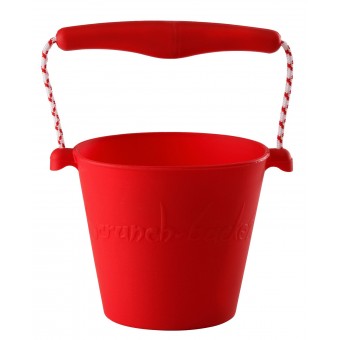 硅膠小水桶 - 紅色