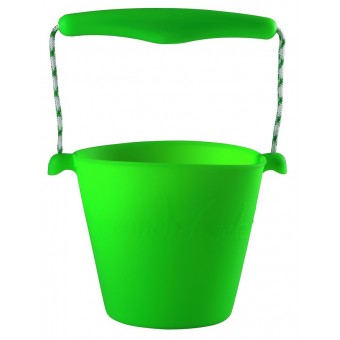 硅膠小水桶 - 螢光綠色
