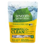 Natural Dishwasher Detergent Packs - Lemon (20 pcs) - Seventh Generation - BabyOnline HK