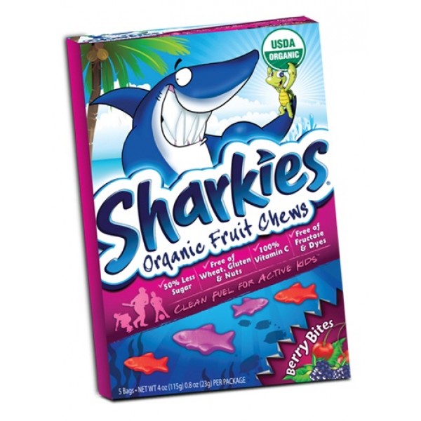 有機軟糖 - 什莓果汁 115g - Sharkies - BabyOnline HK