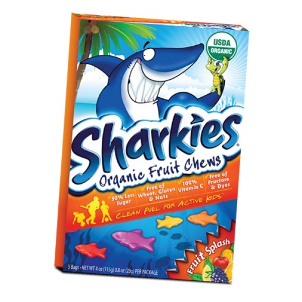 Organic Fruit Chews - Fruit Splash 115g - Sharkies - BabyOnline HK