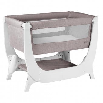 Shnuggle - Air Bedside Crib (Stone Grey)
