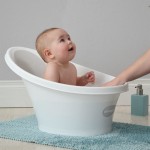 Shnuggle Baby Bath with Plug - Navy Blue - Shnuggle - BabyOnline HK