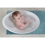 Shnuggle Baby Bath with Plug - Taupe - Shnuggle - BabyOnline HK