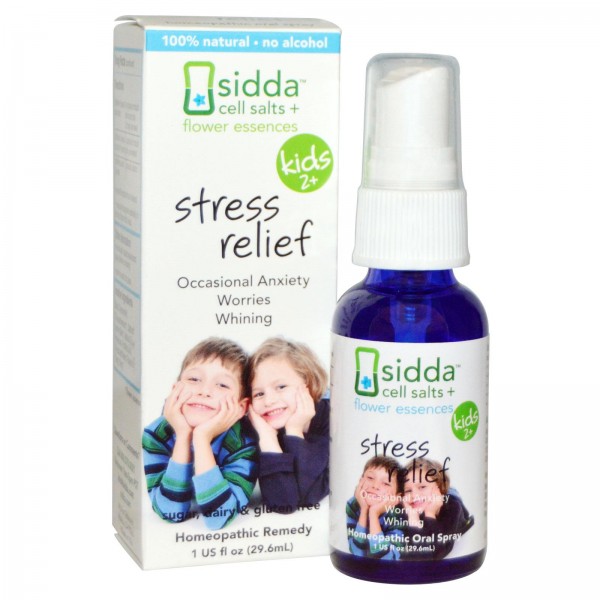 Cell Salts + Flower Essences - Stress Relief (Kids 2+) - Sidda - BabyOnline HK