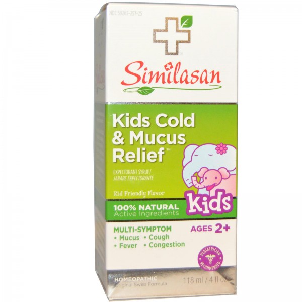 Kids Cold & Mucus Relief 118ml - Similasan - BabyOnline HK