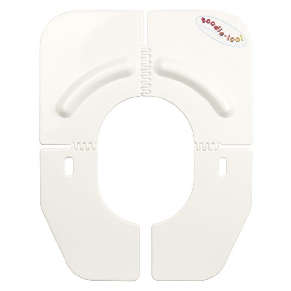 Toodle Loo Folding Toilet Training Seat - White - B@bi - BabyOnline HK