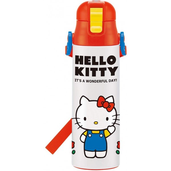Hello Kitty - 超軽量不銹鋼真空保溫水壺 580ml - Skater - BabyOnline HK