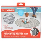Grab & Go Round Trip Travel Mat - Grey Zig Zag - Skip*Hop - BabyOnline HK