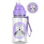 Zoo Straw Bottle - Winter Owl - Skip*Hop - BabyOnline HK