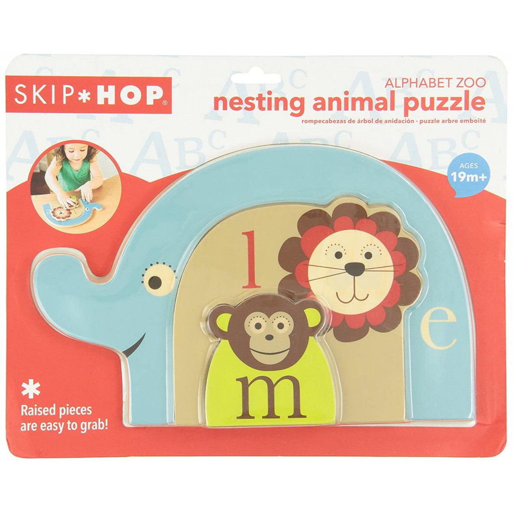Skip Hop Alphabet Zoo Nesting Animal Puzzle Babyonline