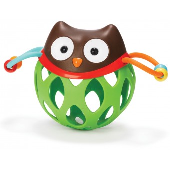 Explore & More Roll-Around Rattle - Owl