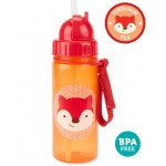 Zoo PP Straw Bottle 390ml - Fox - Skip*Hop - BabyOnline HK