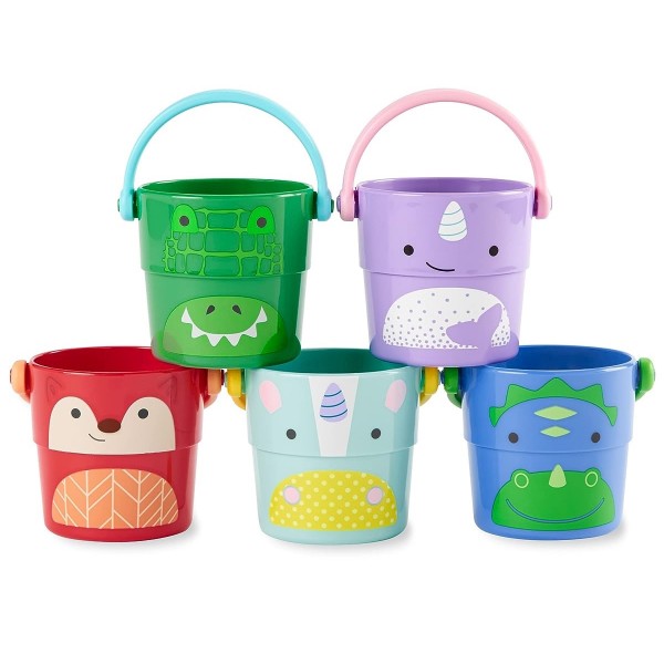 Zoo Stack & Pour Buckets - Skip*Hop - BabyOnline HK