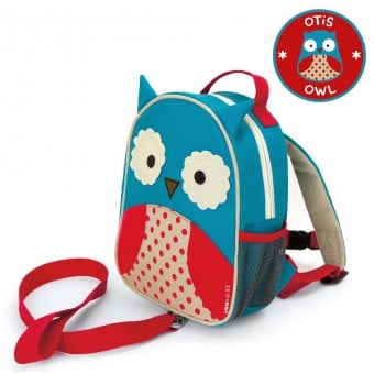 Zoo Mini Backpack with Safety Harness (Owl)
