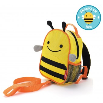 Zoo-Let Mini Backpack with Rein (Bee)
