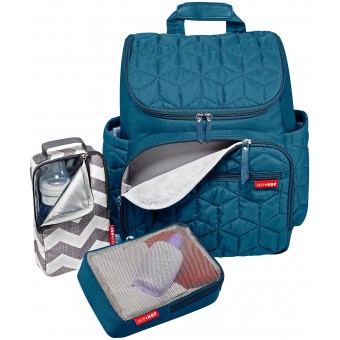 Forma Backpack Diaper Bag - Peacock