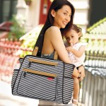 Grand Central Diaper Bag - Black Stripe - Skip*Hop - BabyOnline HK