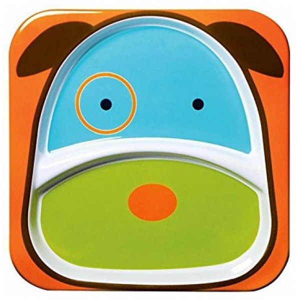 Zoo Tabletop Plate - Dog - Skip*Hop - BabyOnline HK