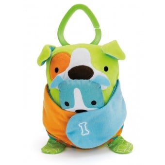 Hug & Hide Dog - Stroller Toy
