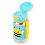 Zoo Stainless Steel Straw Bottle - Bee - Skip*Hop - BabyOnline HK