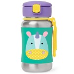 Zoo Stainless Steel Straw Bottle - Unicorn - Skip*Hop - BabyOnline HK